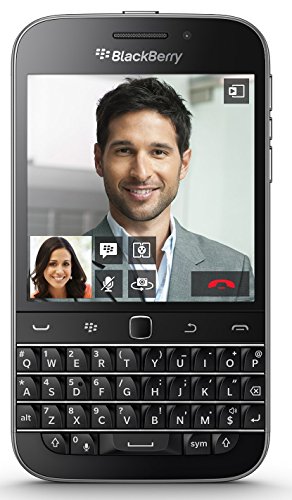 BlackBerry Classic SIM-Free 4G Smartphone (QWERTZ-Tastatur) - Schwarz